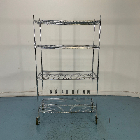 5' Portable Wire Shelving Unit image 2